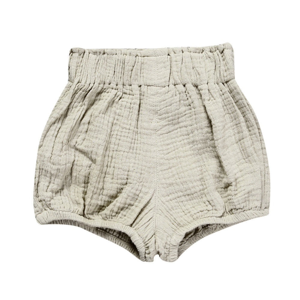 Shorts Bloomers Neonata  in Mussola  Vari Colori e Fantasie