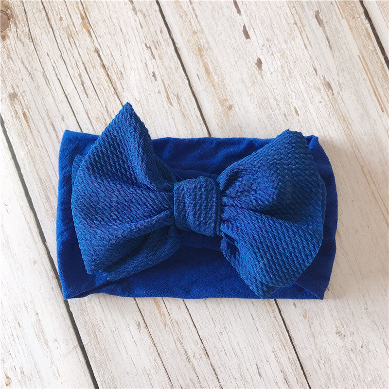 Fasce Neonata con Maxi Fiocco   Set di Colori Vivaci