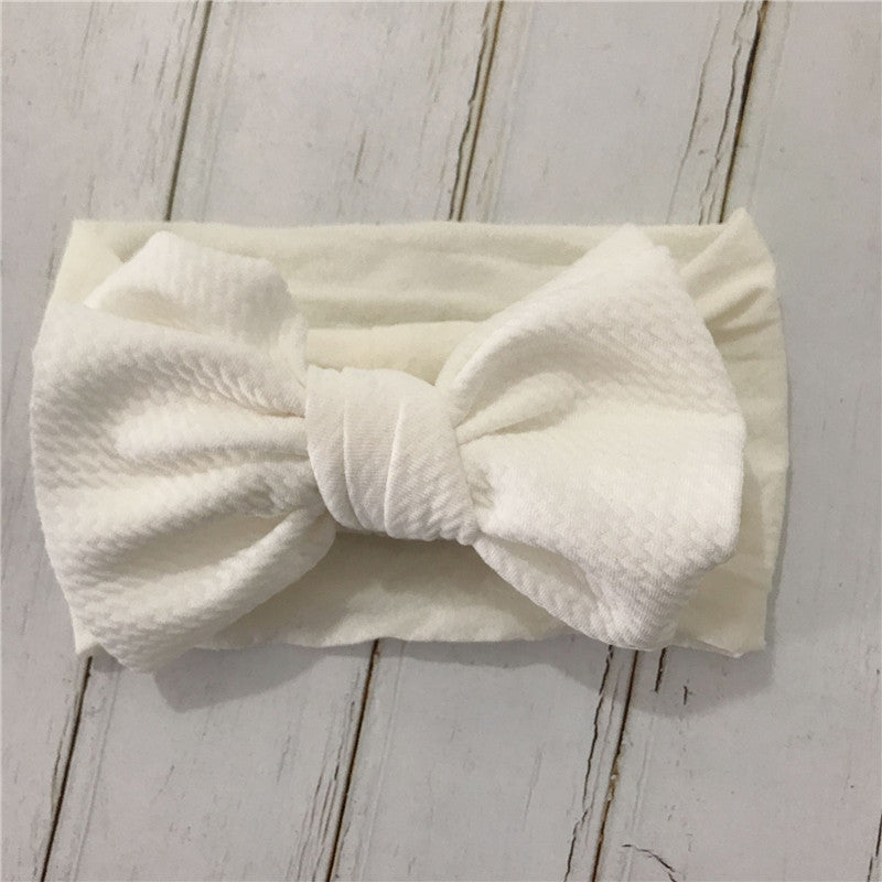 Fasce Neonata con Maxi Fiocco   Set di Colori Vivaci