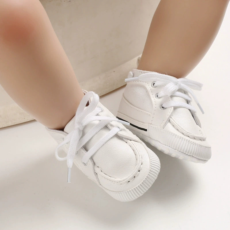 Sneakers Mocassino Neonato – Morbide, Antiscivolo e Super Comode