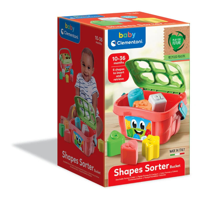 Secchiello Forme e Colori Clementoni 10-36 m