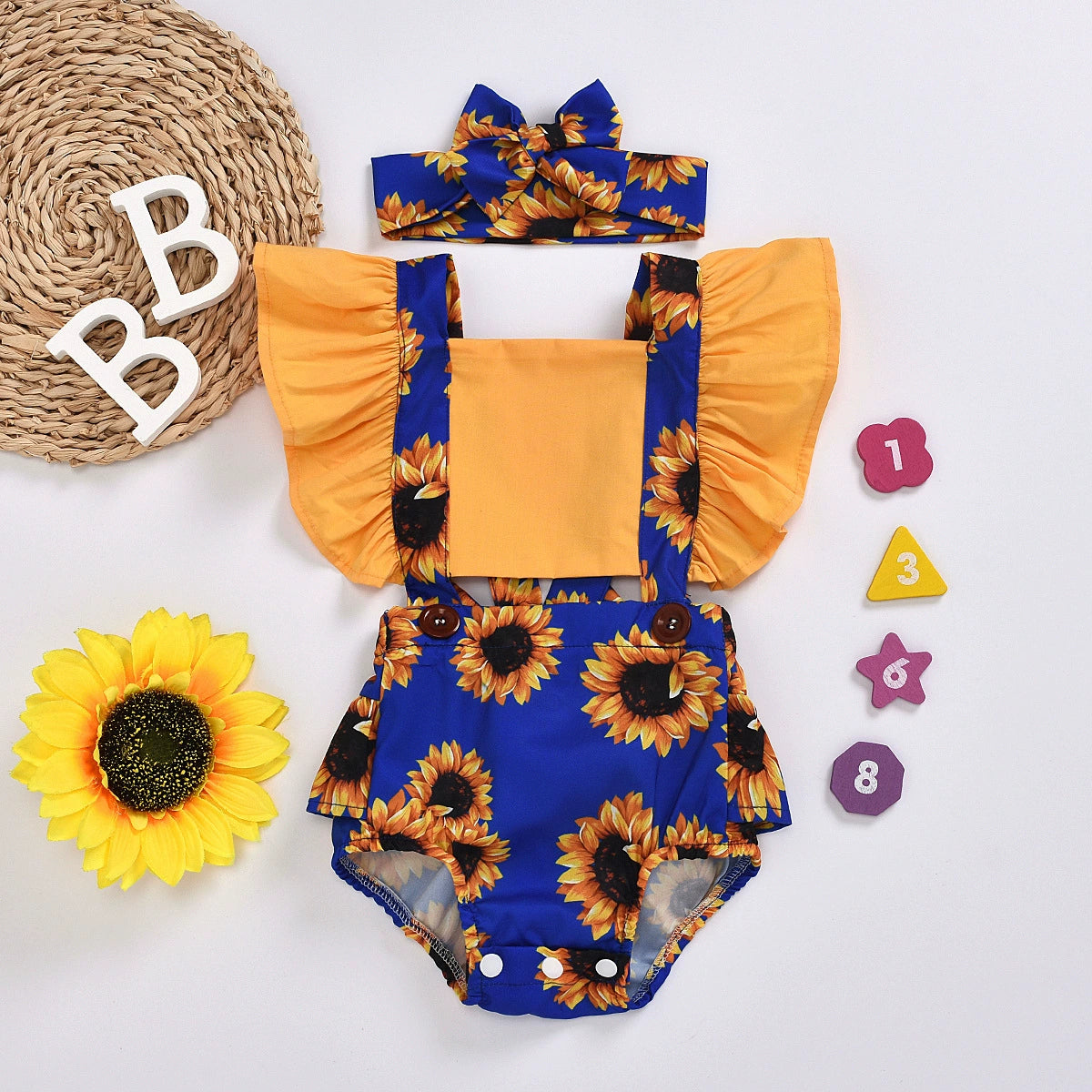 Pagliaccetto + fascia estivo bimba