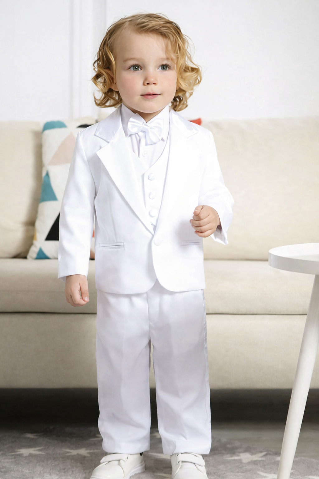 Completo elegante bimbo per cerimonia