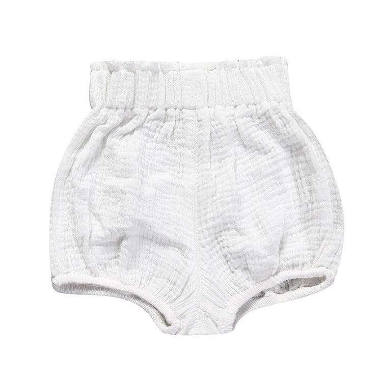 Shorts Bloomers Neonata  in Mussola  Vari Colori e Fantasie