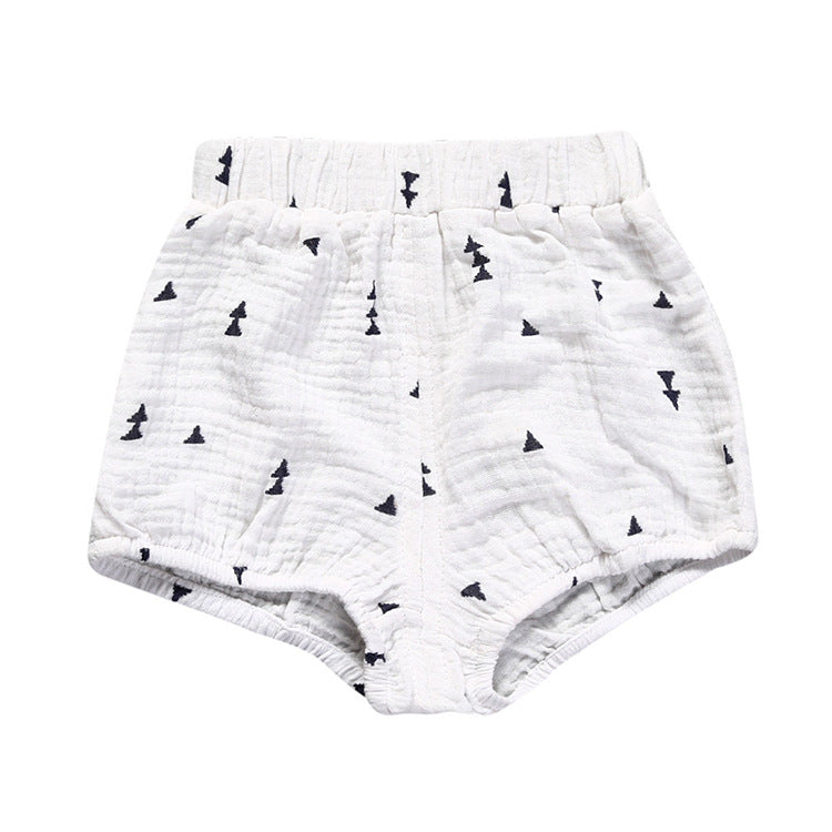 Shorts Bloomers Neonata  in Mussola  Vari Colori e Fantasie