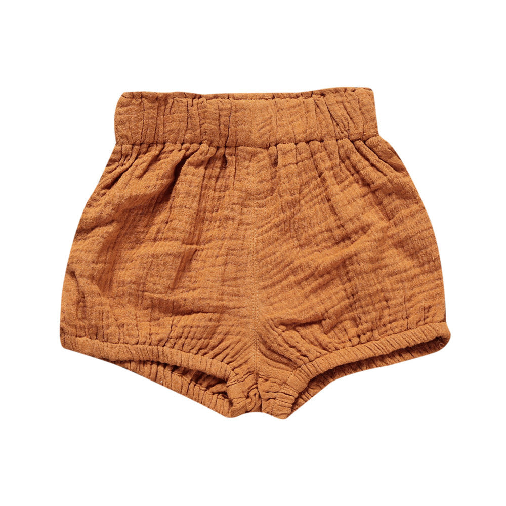 Shorts Bloomers Neonata  in Mussola  Vari Colori e Fantasie