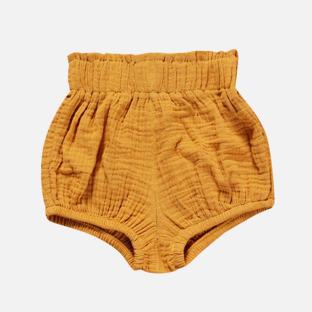 Shorts Bloomers Neonata  in Mussola  Vari Colori e Fantasie