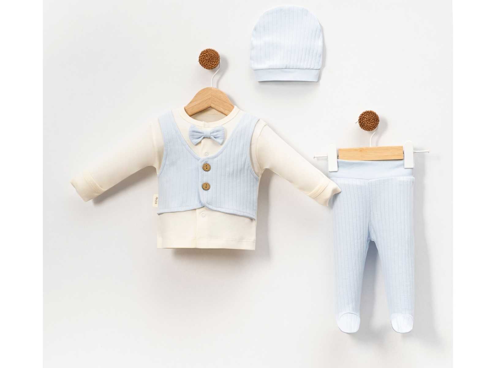 Set Nascita Neonato/ Bimbo Elegante "Piccolo Gentiluomo"
