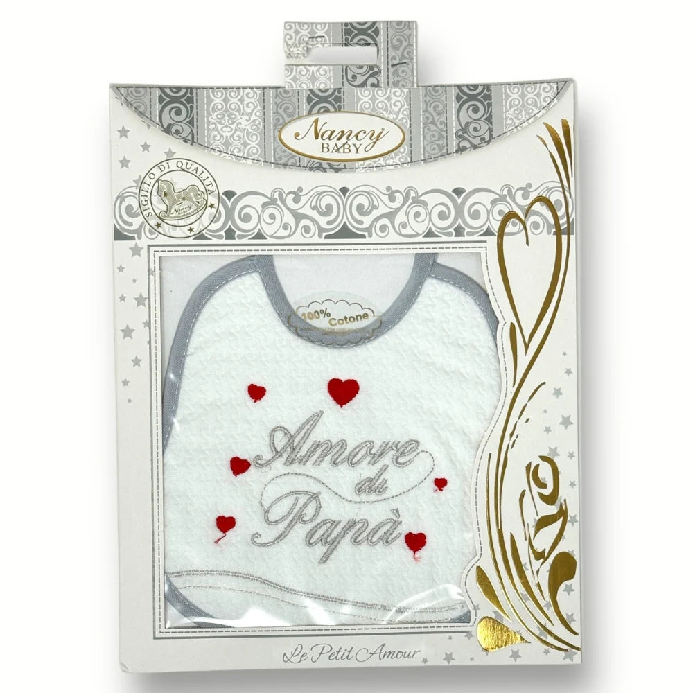 Bavetta Nancy baby Amore di Papà/Mamma