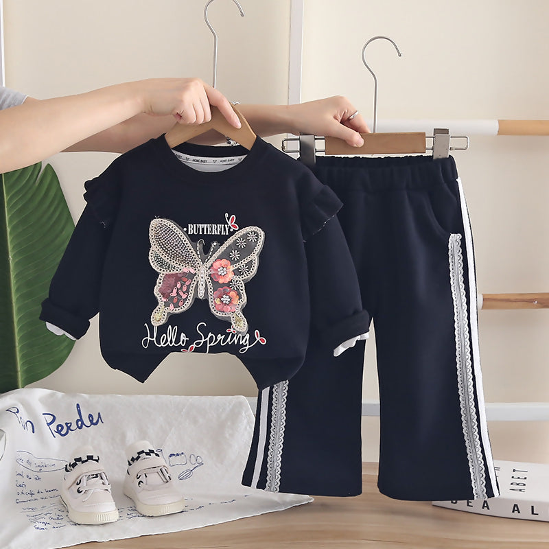 Tuta bimba 2pz pantalone e maglietta