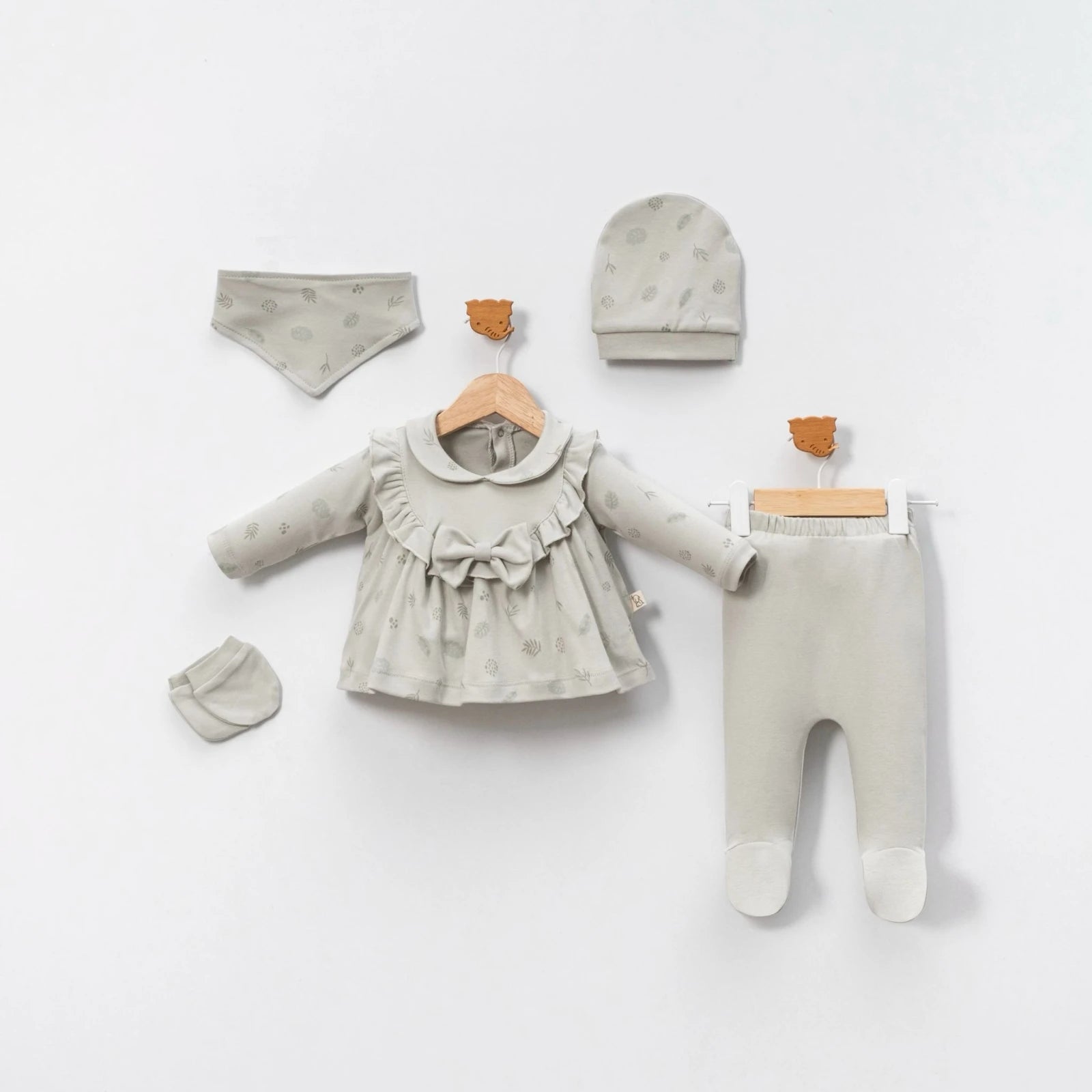 Completo Neonata Coordinato – Set Prima Nascita 100% cotone