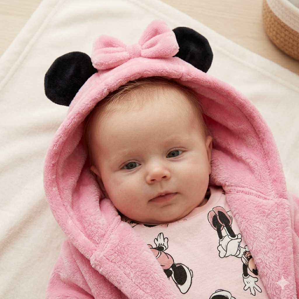 Set Pigiama cotone 2pz+ vestaglia abbinata personaggi disney
