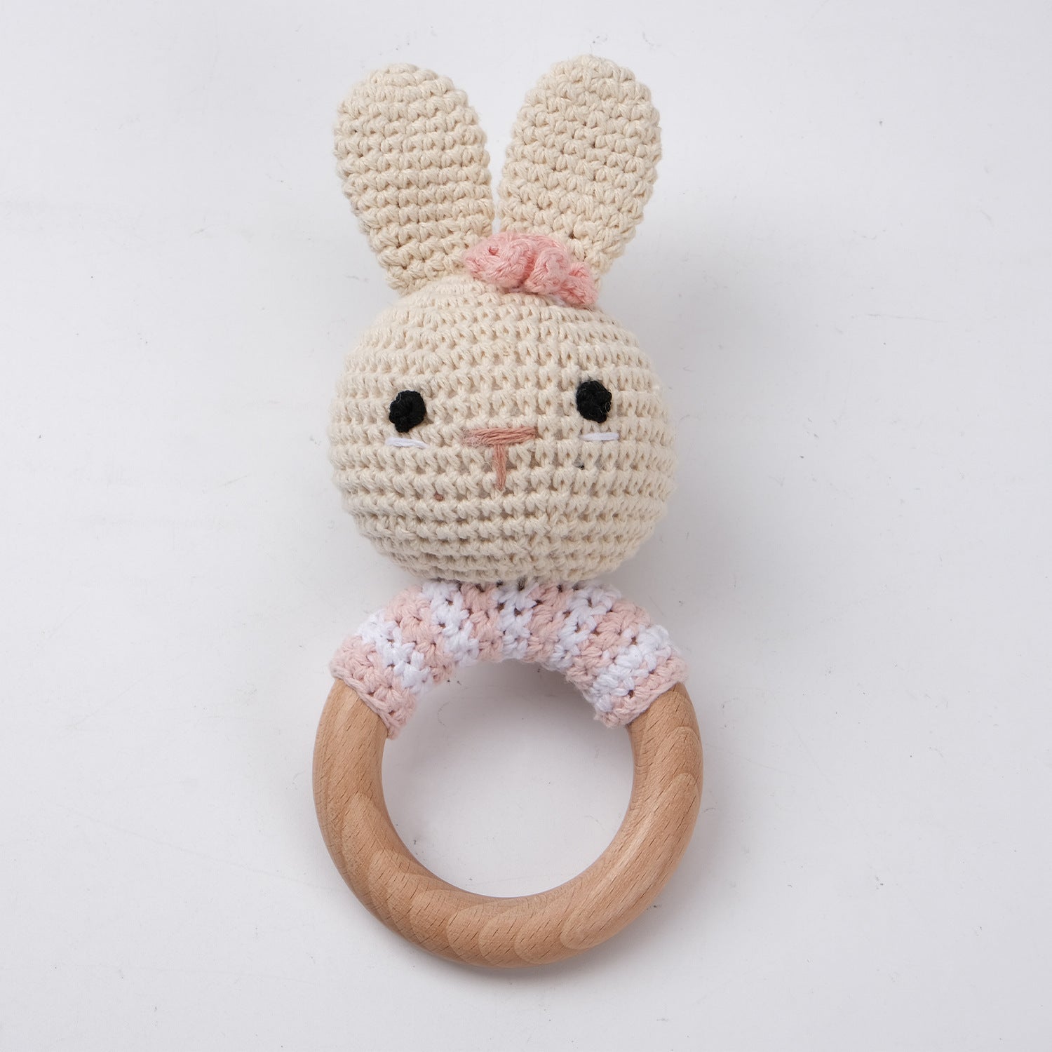 Sonaglio Neonato in Cotone Crochet fatti a mano