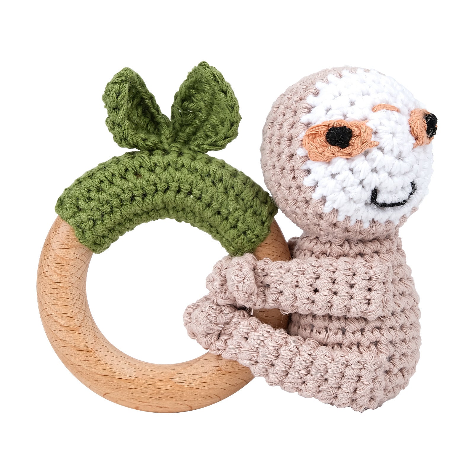 Sonaglio Neonato in Cotone Crochet fatti a mano