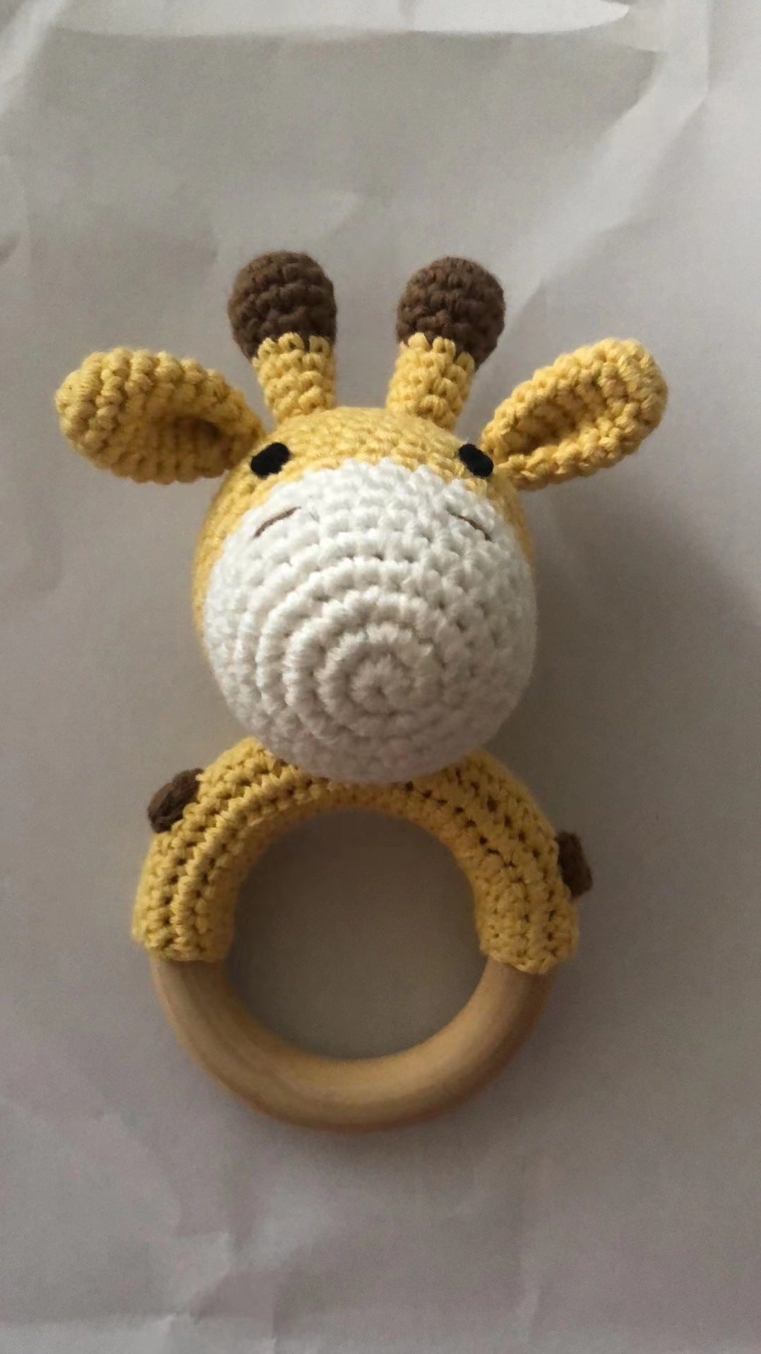 Sonaglio Neonato in Cotone Crochet fatti a mano