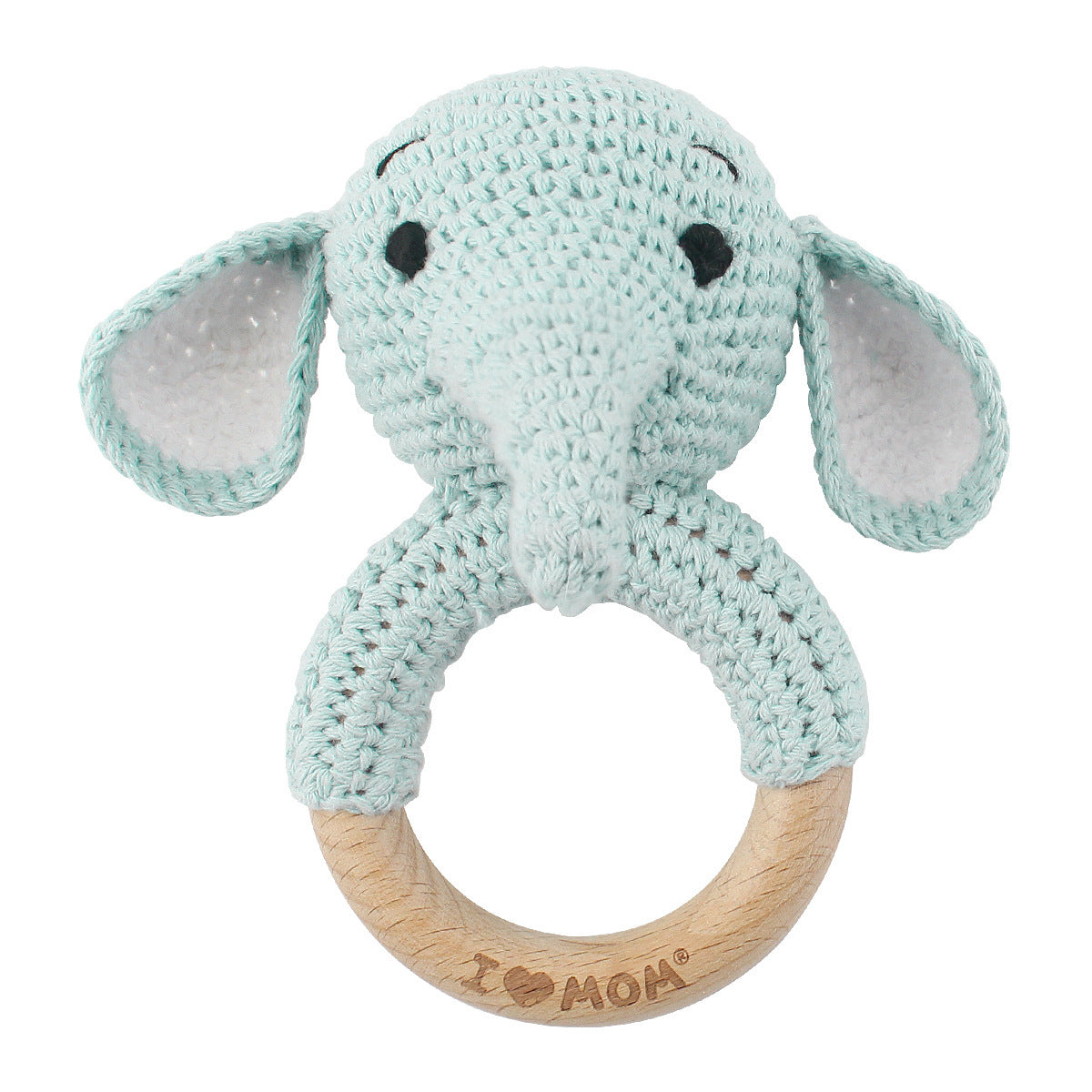 Sonaglio Neonato in Cotone Crochet fatti a mano