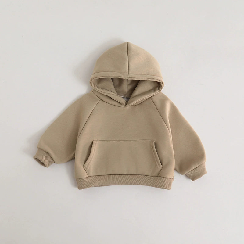 Felpa Unisex Hoodie Basic Morbida – Inverno