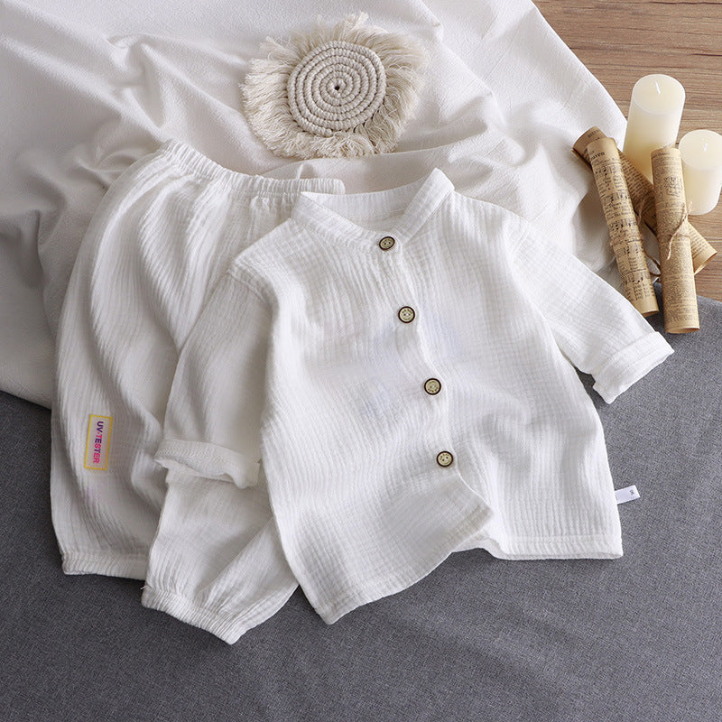 Set 2pz in Mussola di Cotone per Bambino