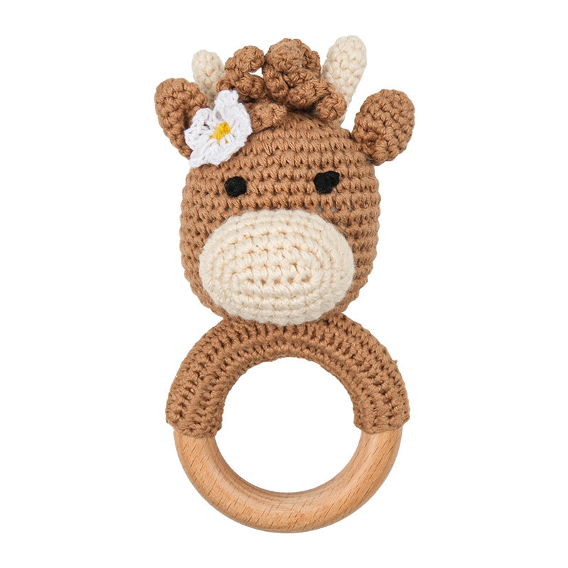 Sonaglio Neonato in Cotone Crochet fatti a mano