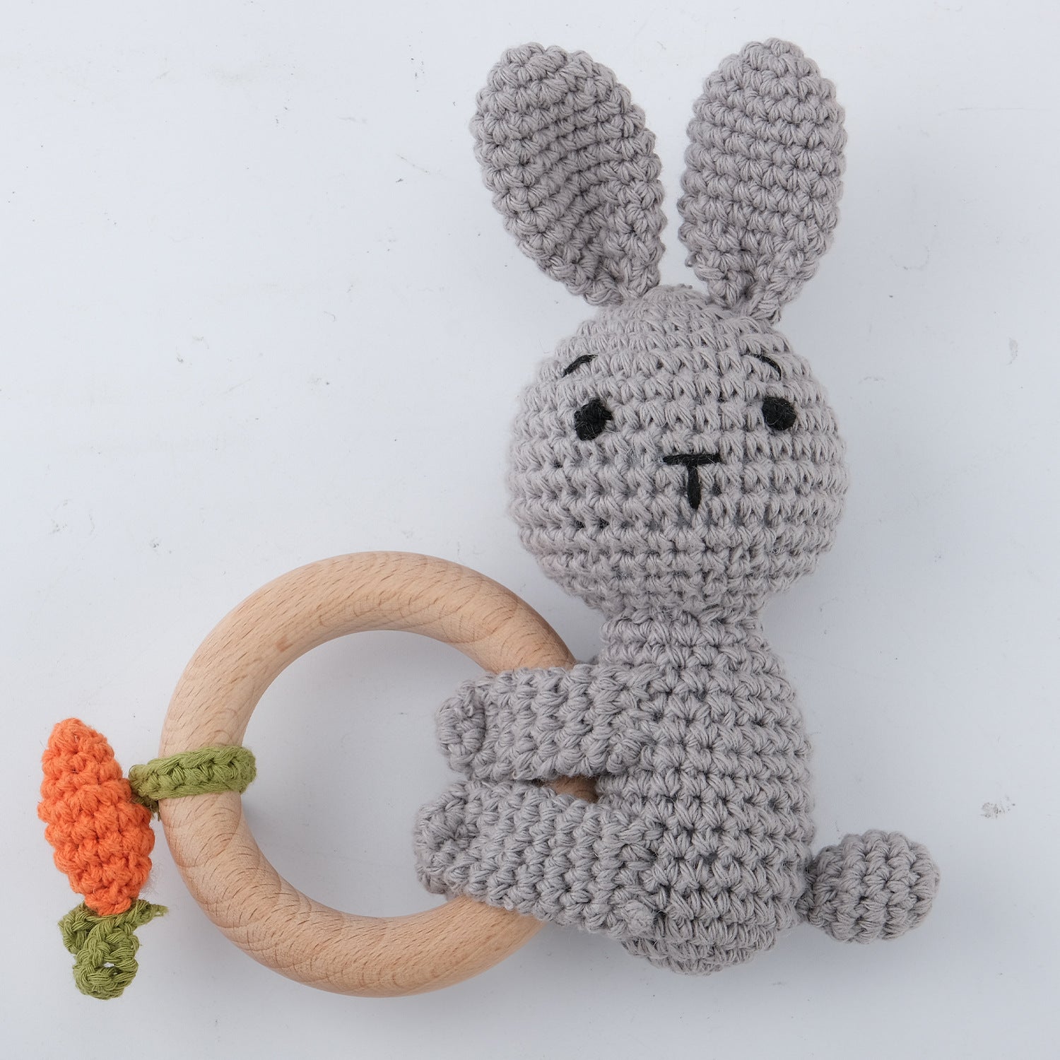 Sonaglio Neonato in Cotone Crochet fatti a mano