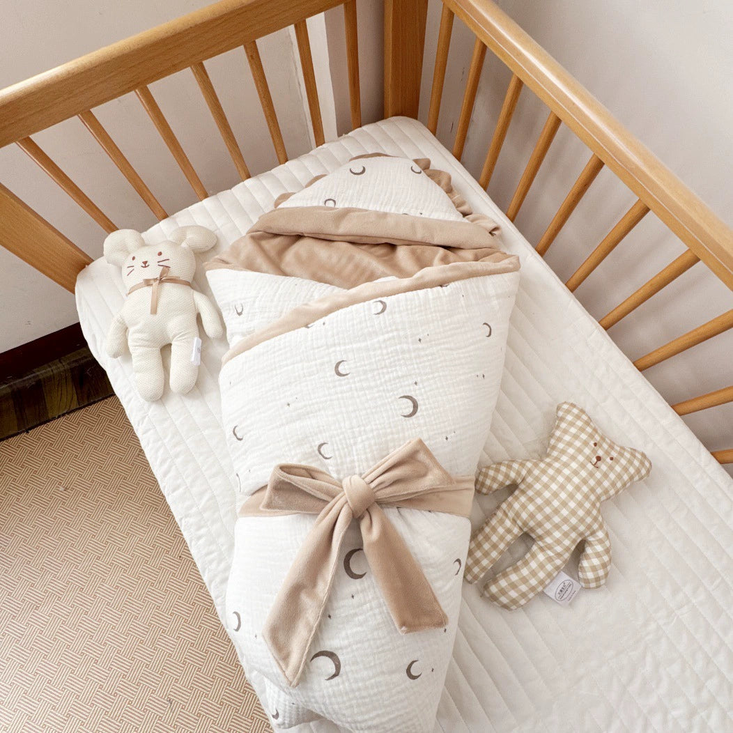 Baby sacco 2in 1  in Mussola di Cotone vari colore