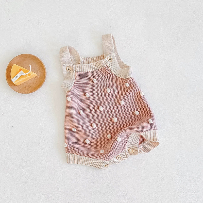 Pagliaccetto Rosa Pois Maglia – Autunno/Inverno