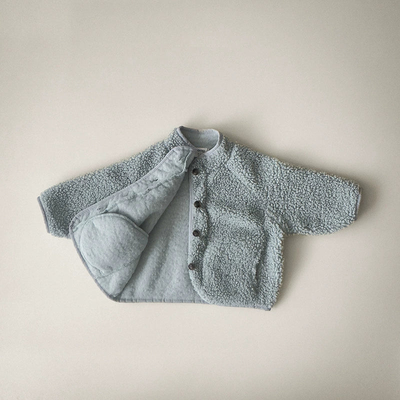 Giacca Neutra teddy morbida – Autunno/Inverno