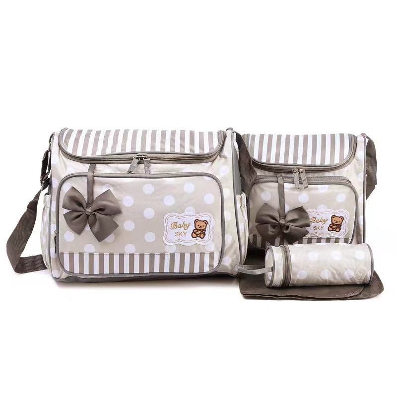 Set Borse Fasciatoio Baby - 5 Pezzi Coordinati "Baby Sky"