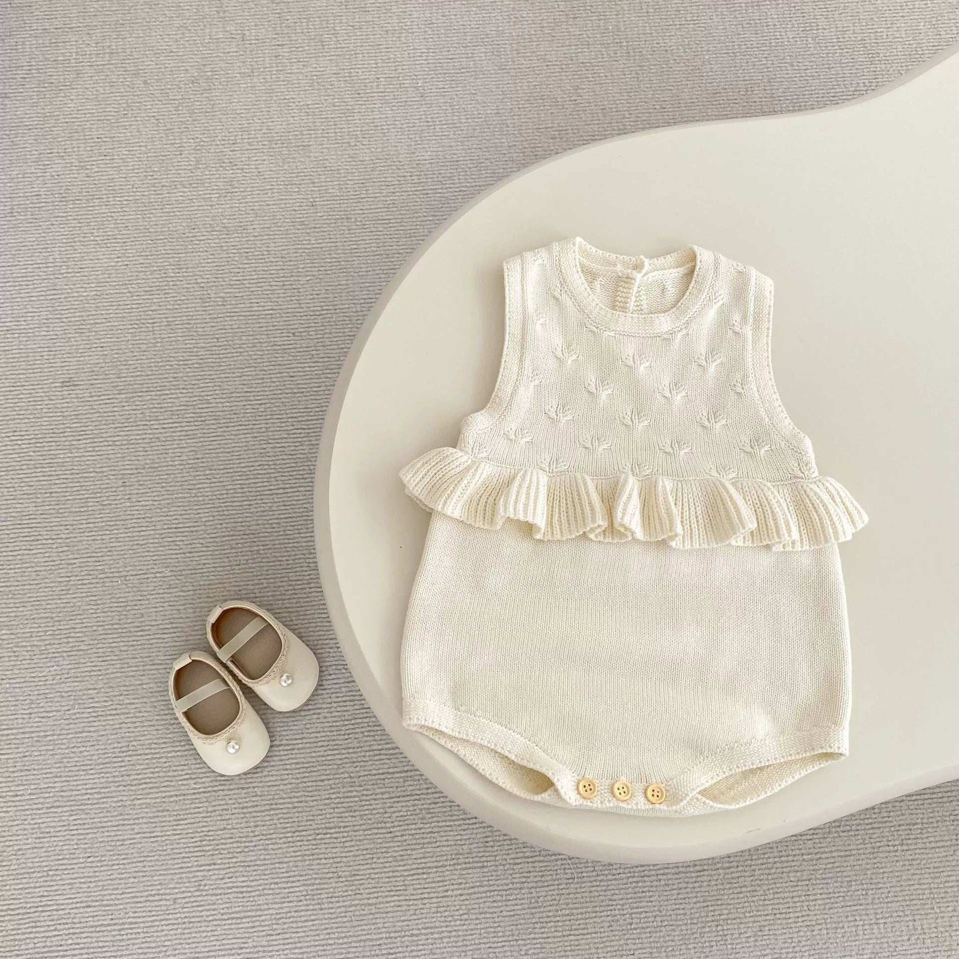 Pagliaccetto Panna con Rouches