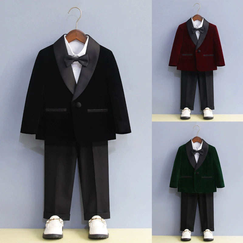 Smoking velluto – Nero / Verde / Bordeaux Autunno/Inverno