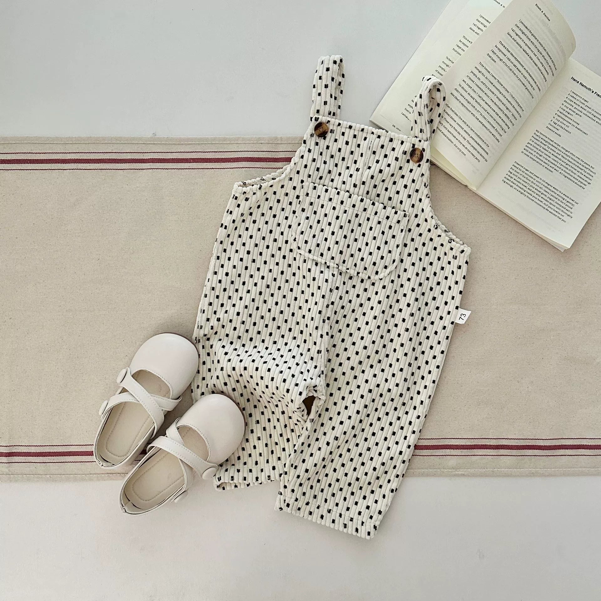 Salopette Neutra crema quadri  – Autunno/Inverno
