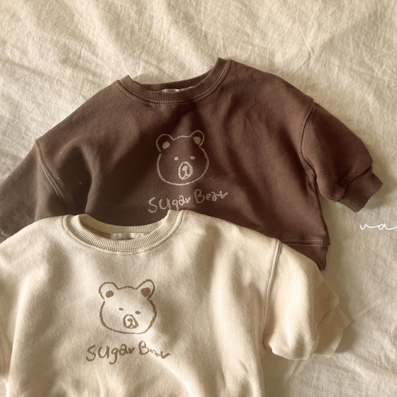 Felpa Oversize Bambino/Bambina "Sugar Bear"