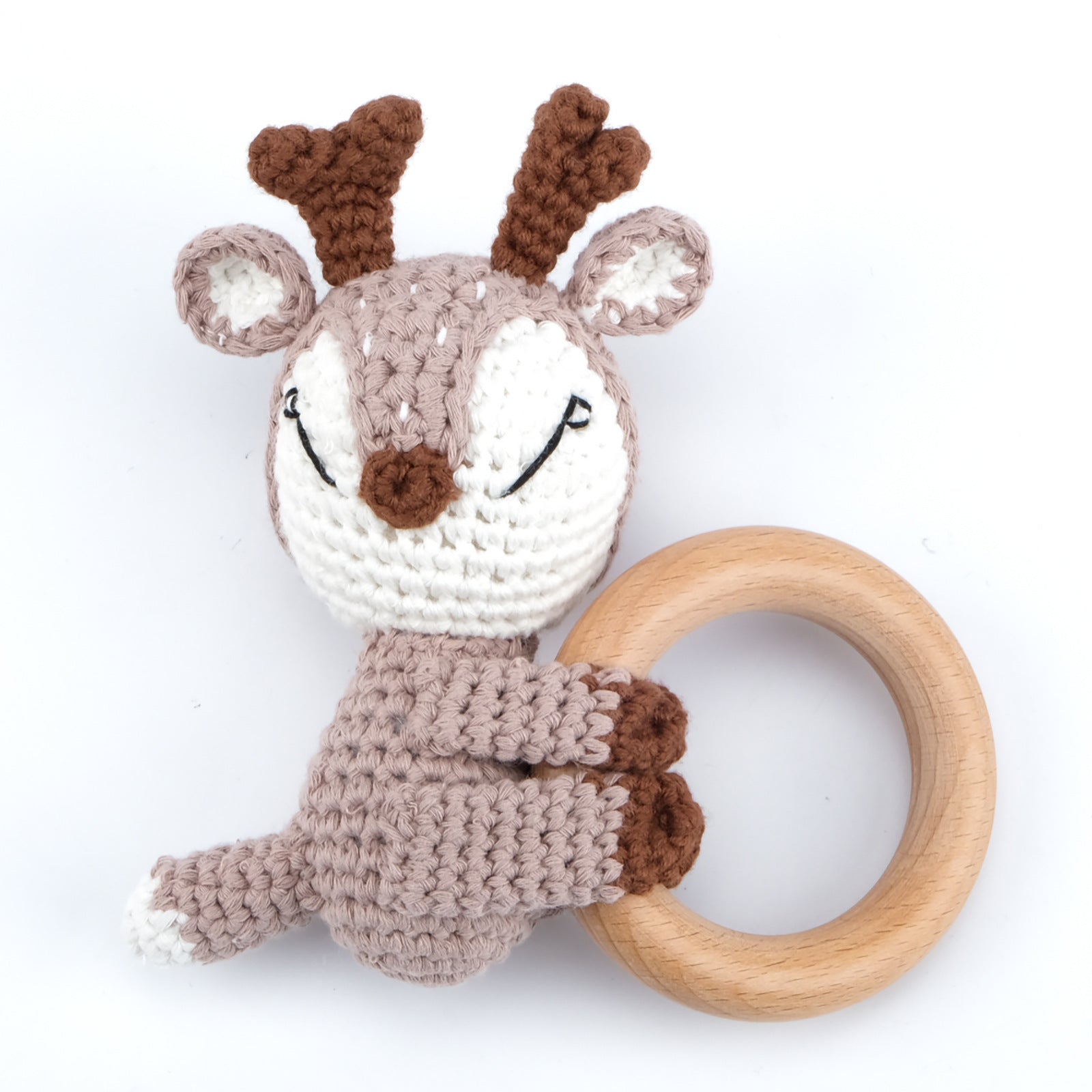 Sonaglio Neonato in Cotone Crochet fatti a mano