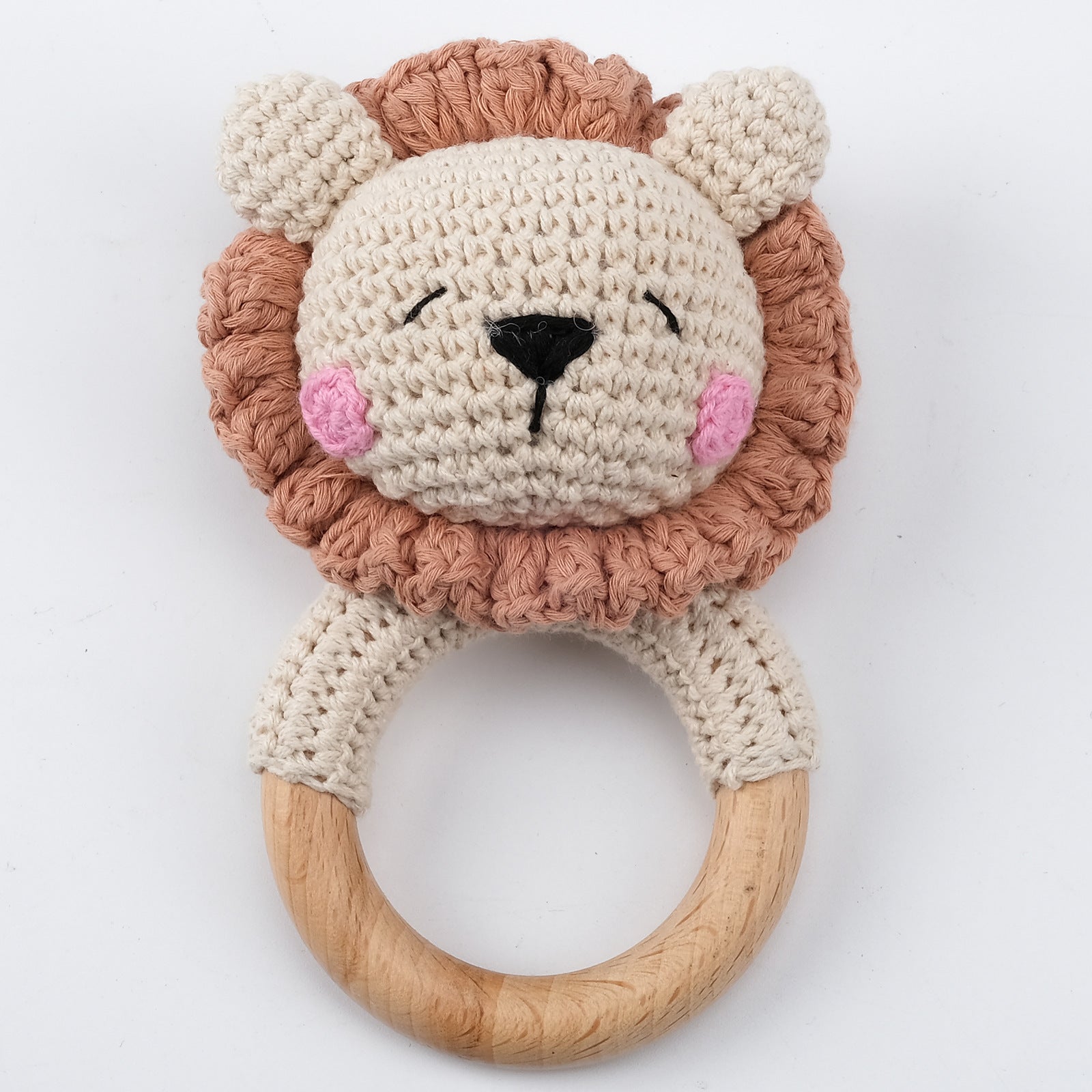 Sonaglio Neonato in Cotone Crochet fatti a mano