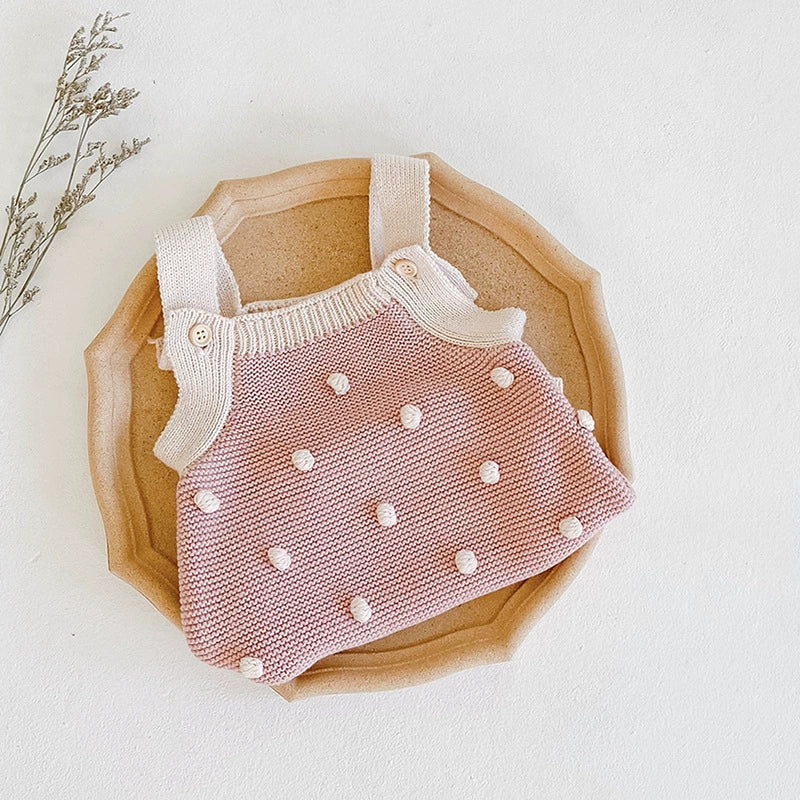 Pagliaccetto Rosa Pois Maglia – Autunno/Inverno