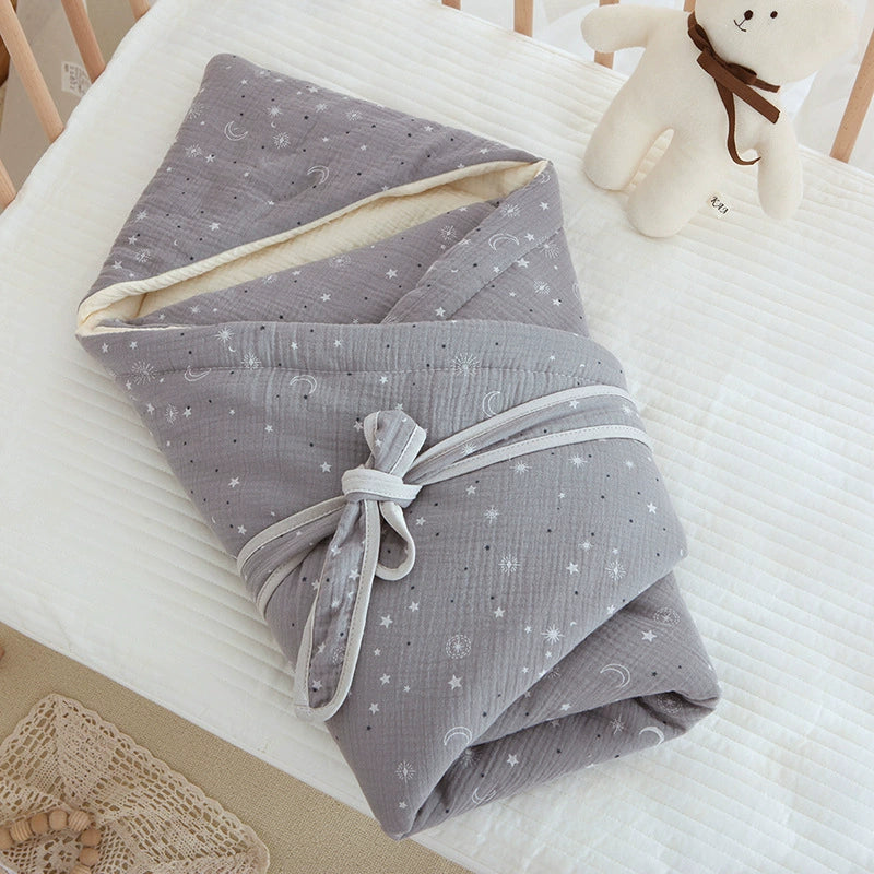 Sacco nanna 2in1  in Mussola di Cotone Grigio