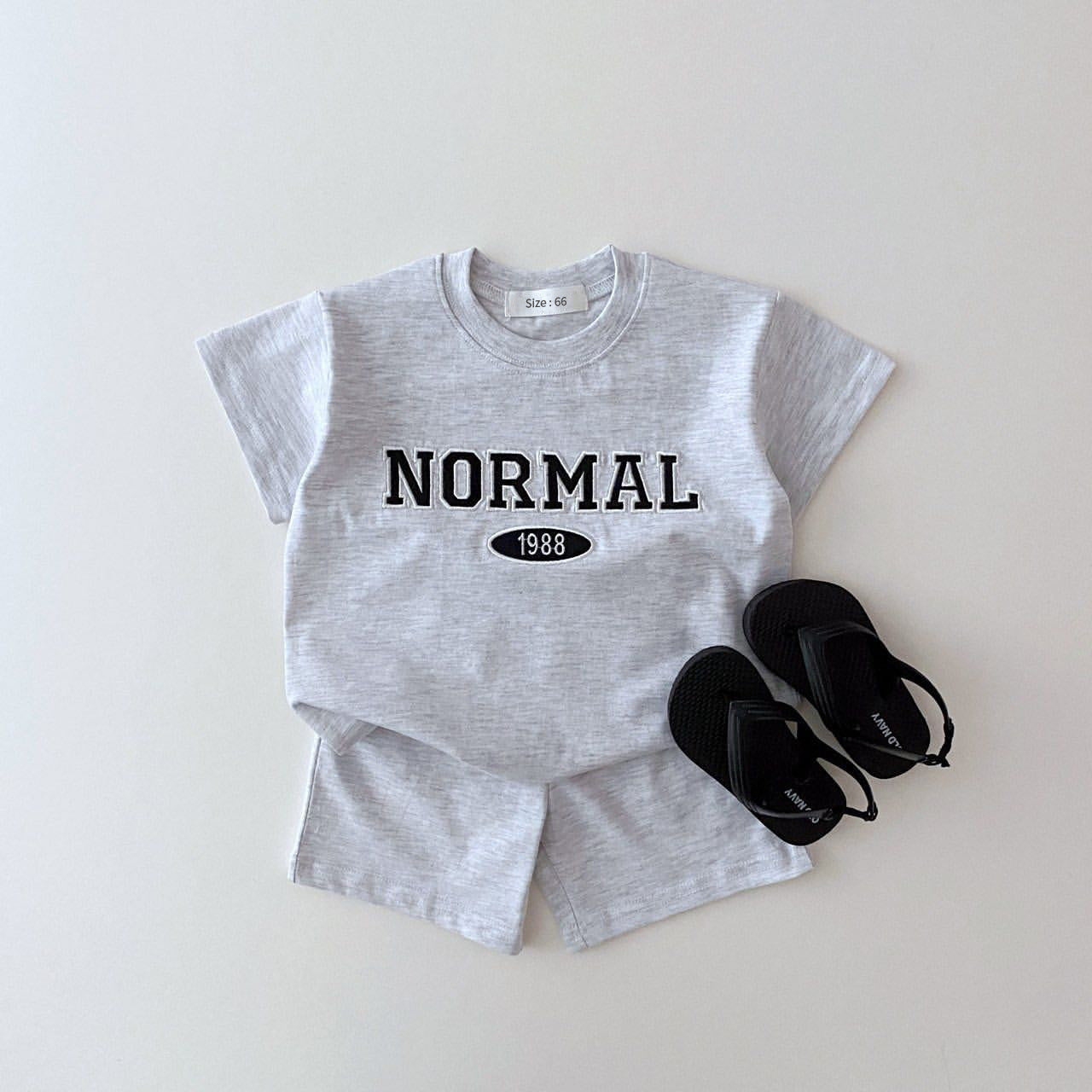 Completo Estivo Bambino  “NORMAL 1988”  T-shirt e Shorts