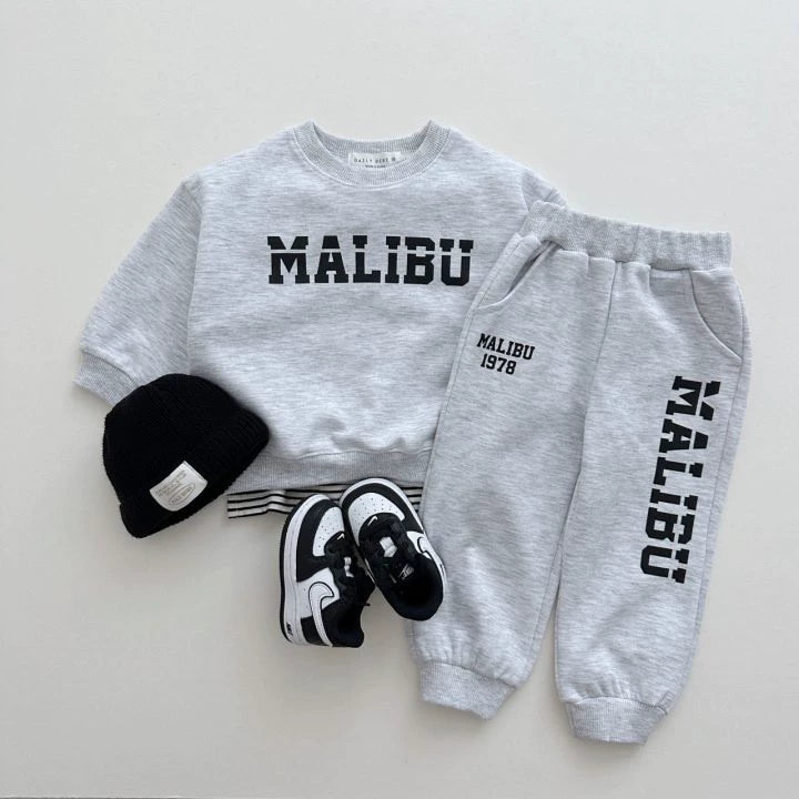 Completo Sportivo Bimbo “MALIBU 1978” – Felpa + Jogger