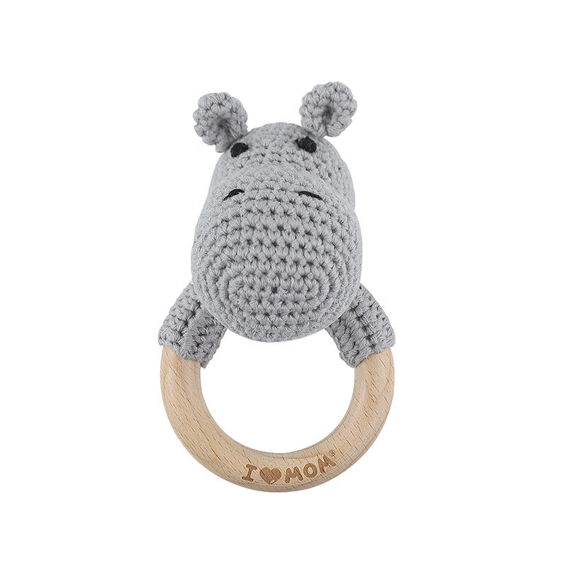 Sonaglio Neonato in Cotone Crochet fatti a mano