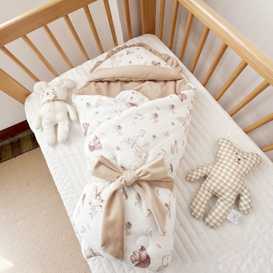 Baby sacco 2in 1  in Mussola di Cotone vari colore