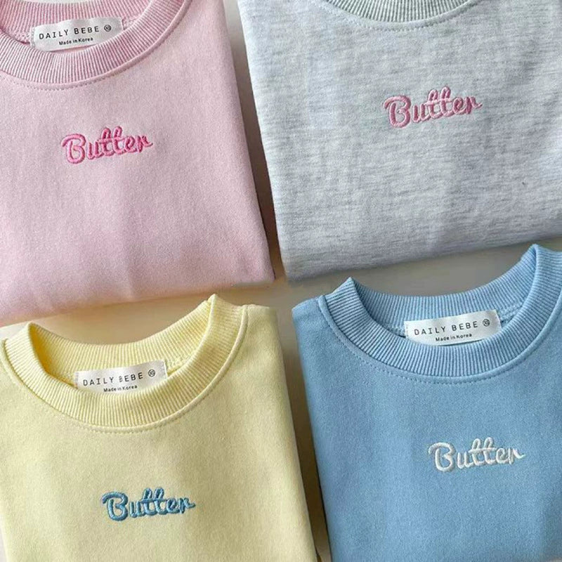 Completo Felpato Bimba Rosa “Butter”