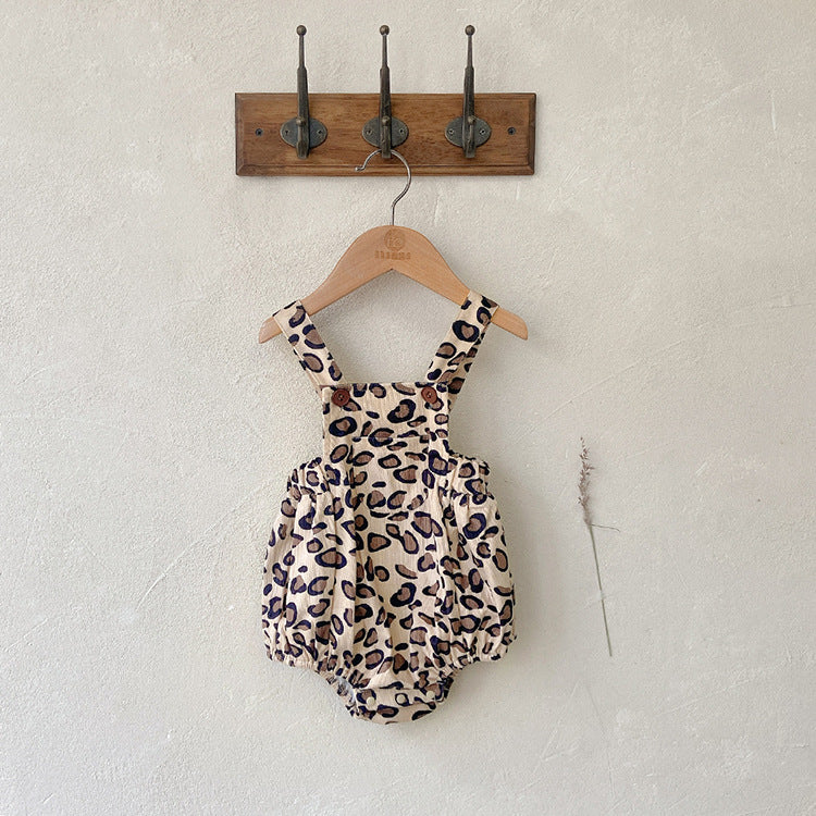 Pagliaccetto con Bretelle in Stile Vintage