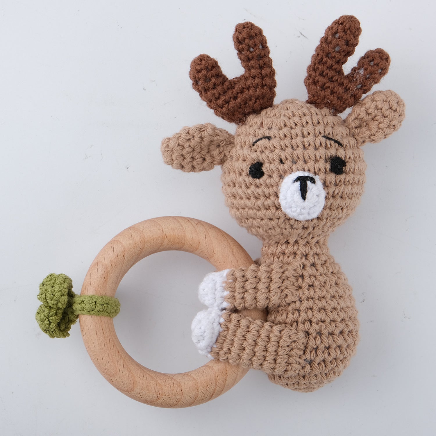 Sonaglio Neonato in Cotone Crochet fatti a mano