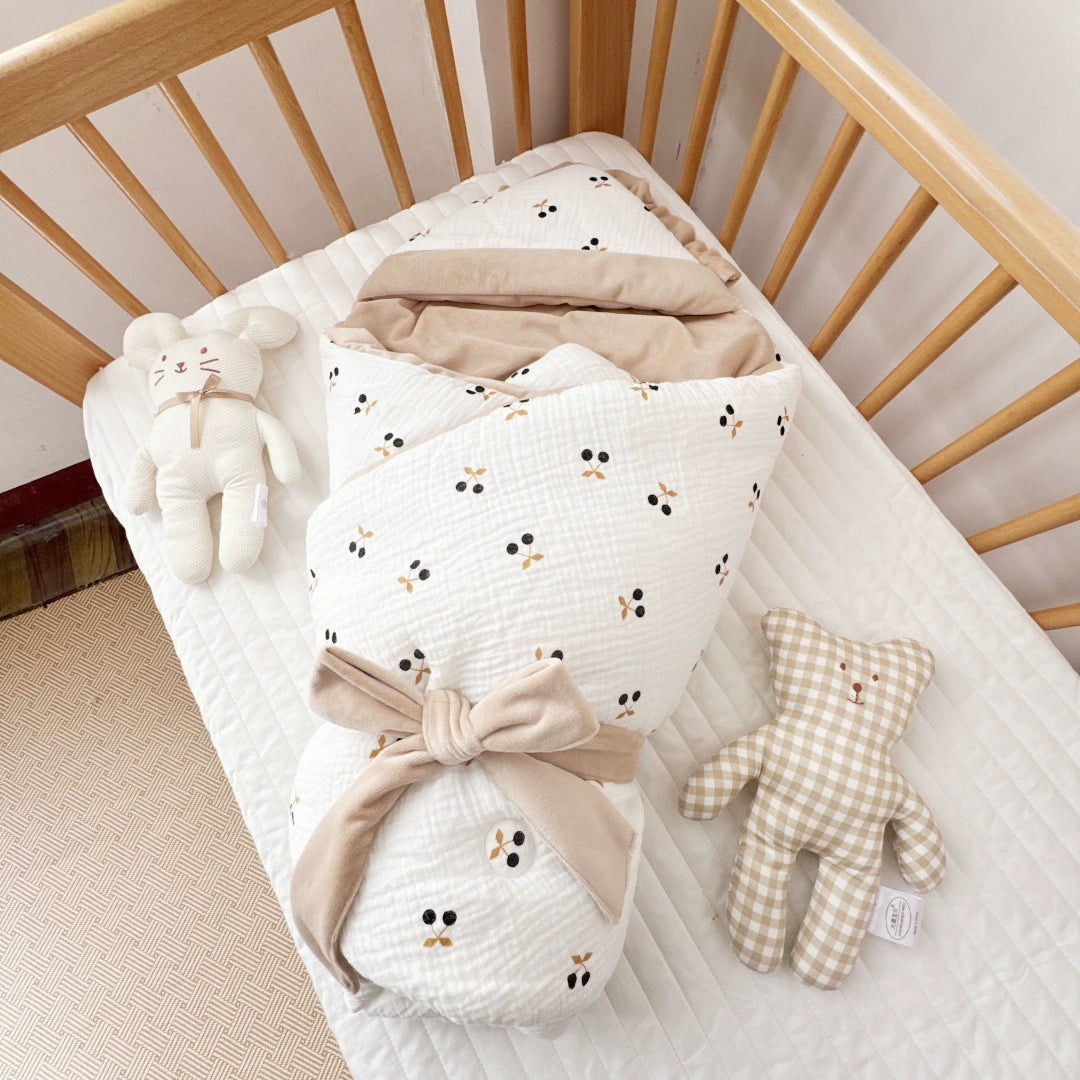Baby sacco 2in 1  in Mussola di Cotone vari colore