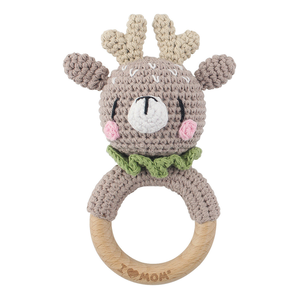Sonaglio Neonato in Cotone Crochet fatti a mano