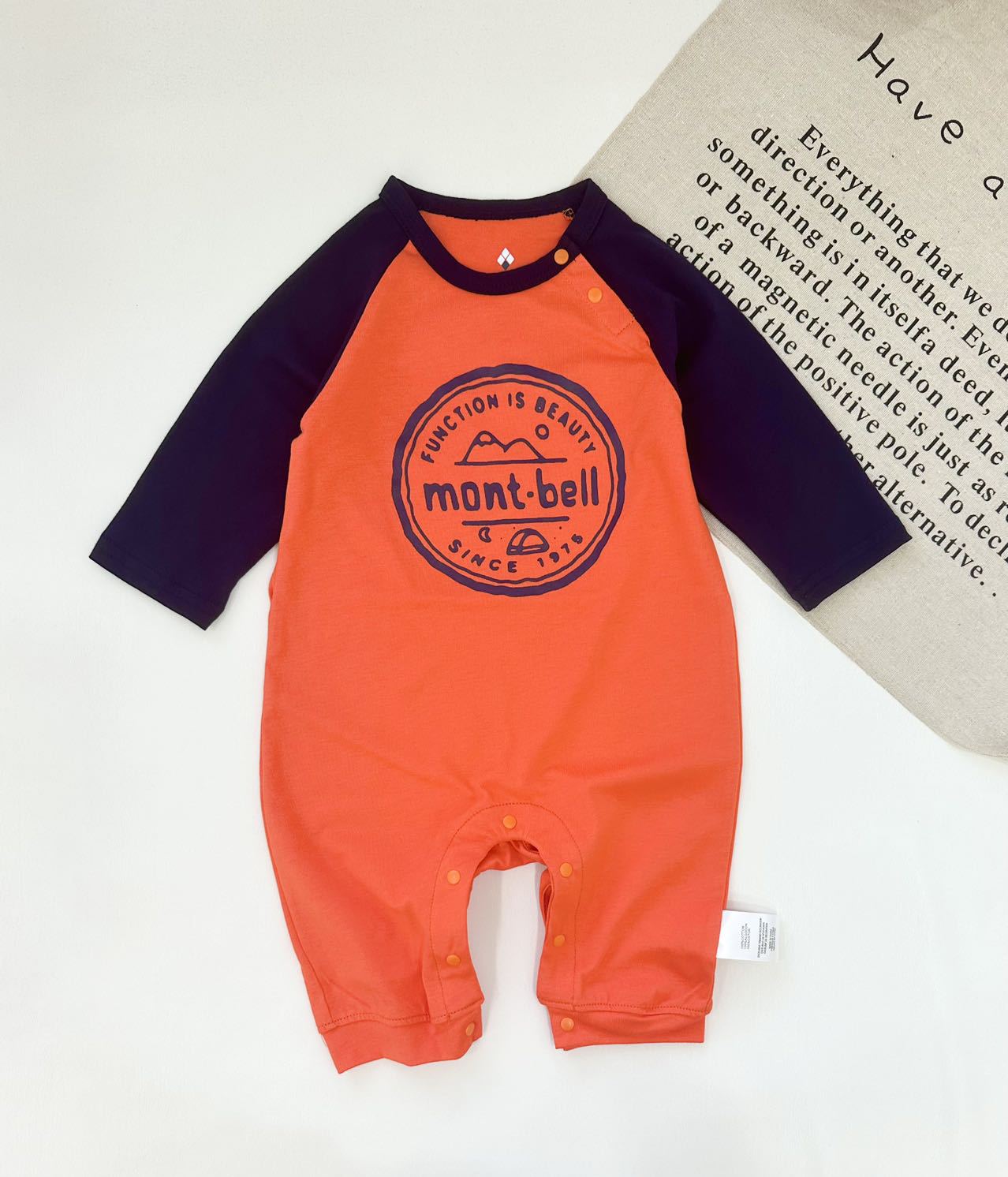 Tutina Neonato/ Bimbo  "Mont-Bell" cotone
