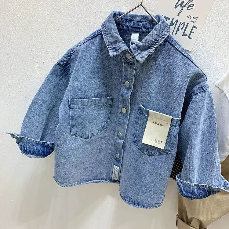 Camicia Denim Azzurro