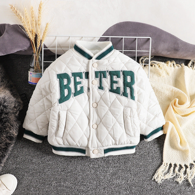 Giacca Bambino "Better"  Trapuntata Invernale Stile College
