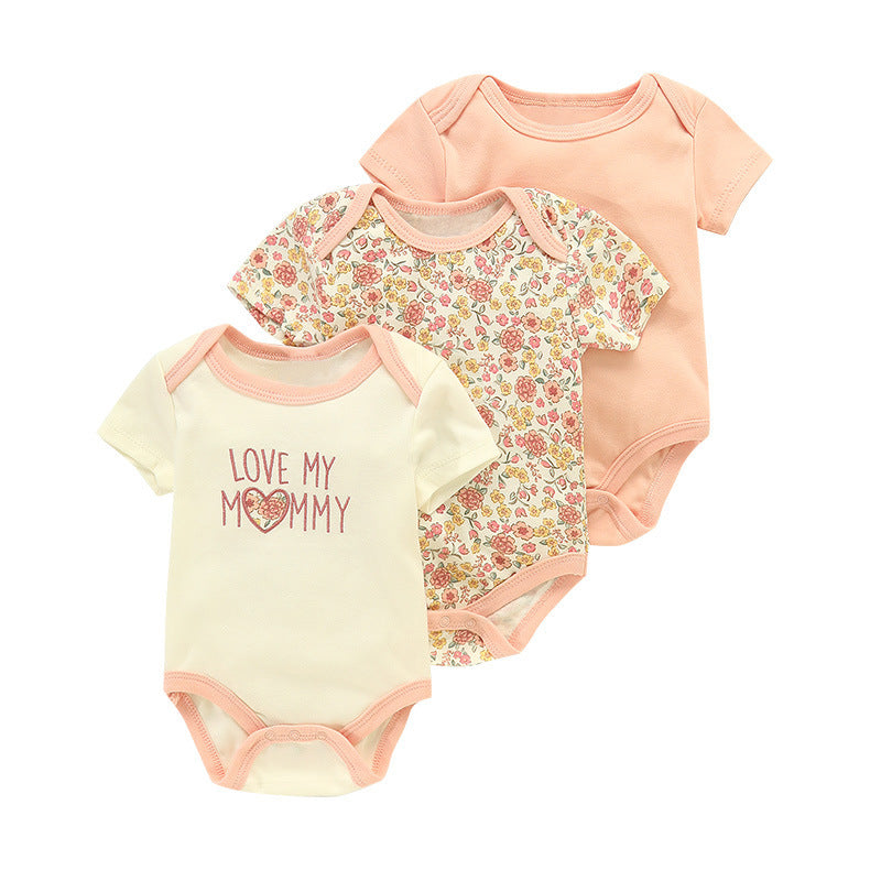 Set 3 Body Neonato in Cotone  Fantasie Tenui e Naturali