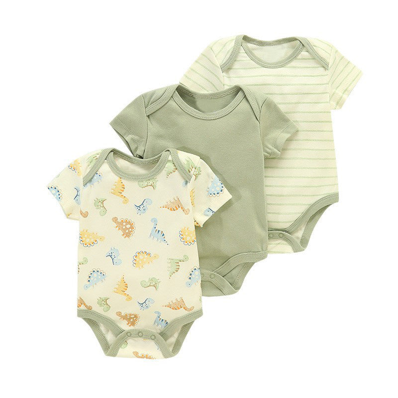 Set 3 Body Neonato in Cotone  Fantasie Tenui e Naturali